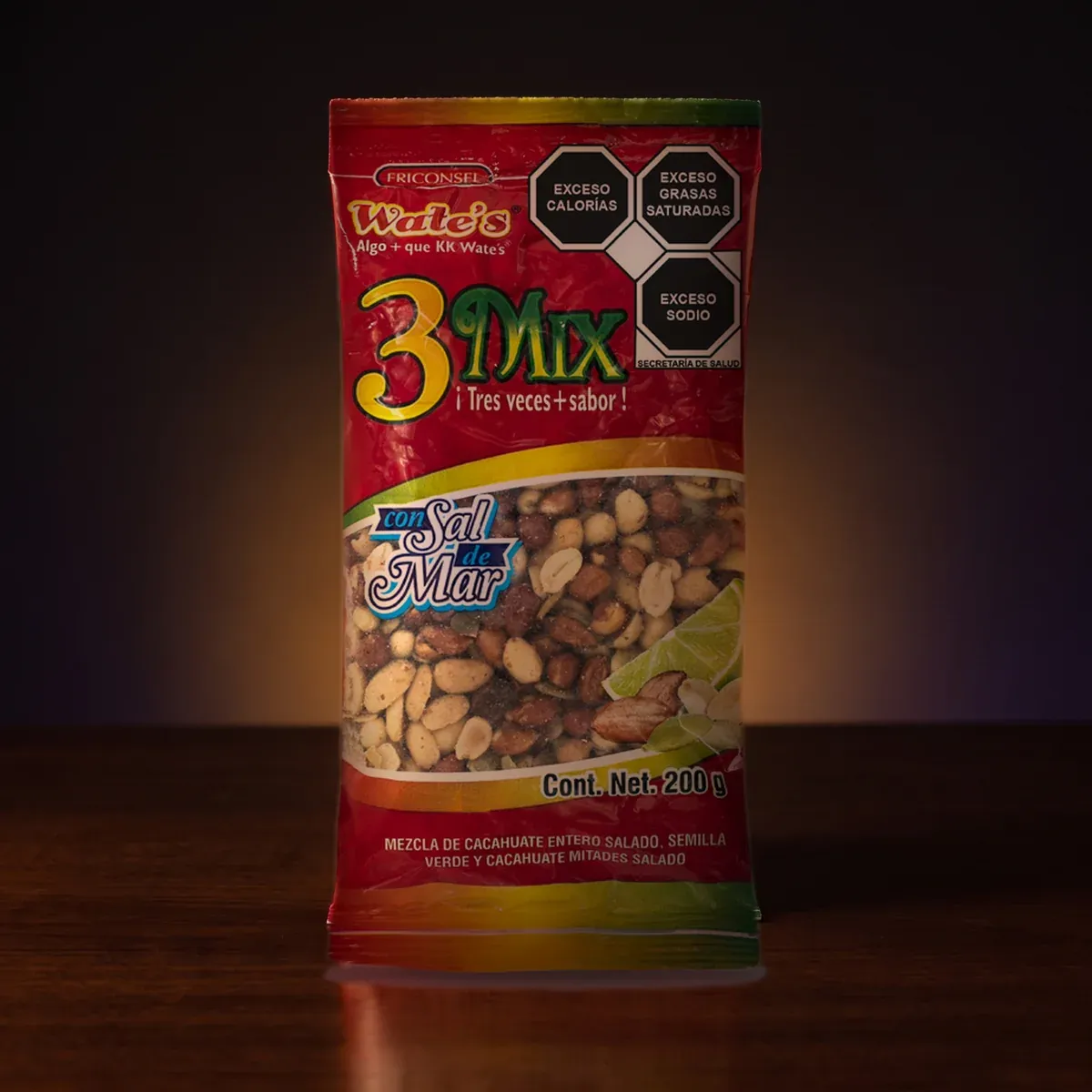 3 Mix con sal de mar