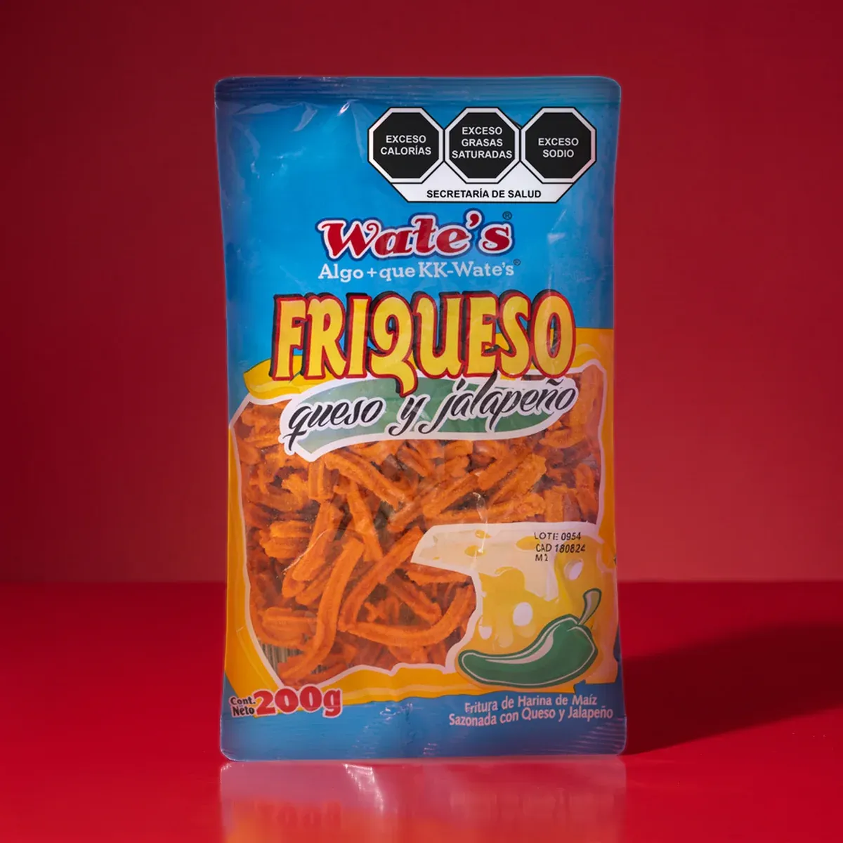 Fritos de queso y jalapeño