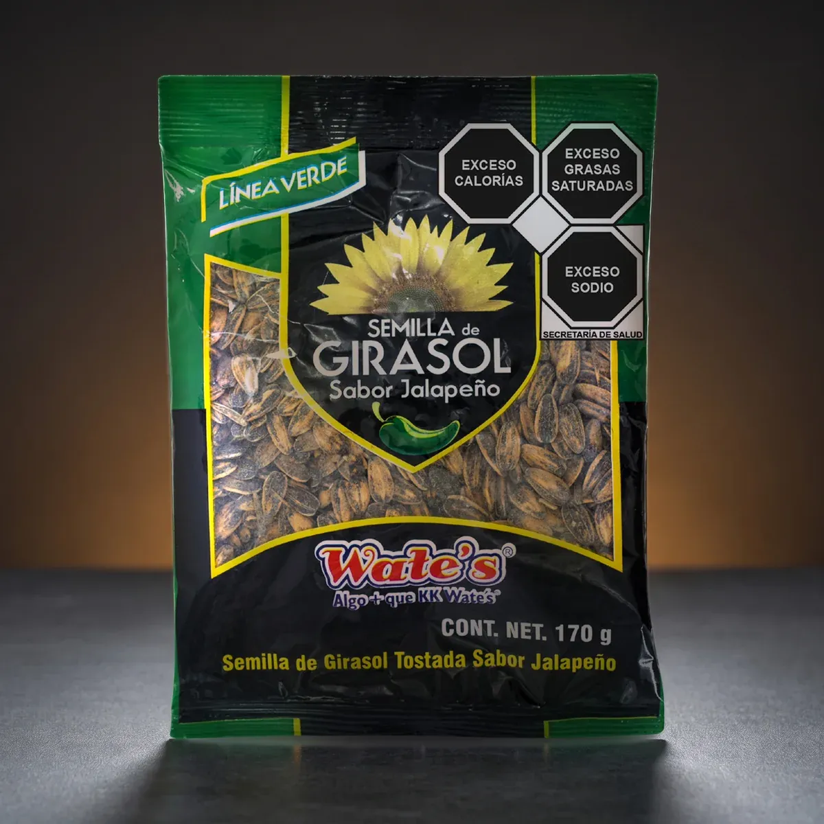 Semillas de girasol jalapeño